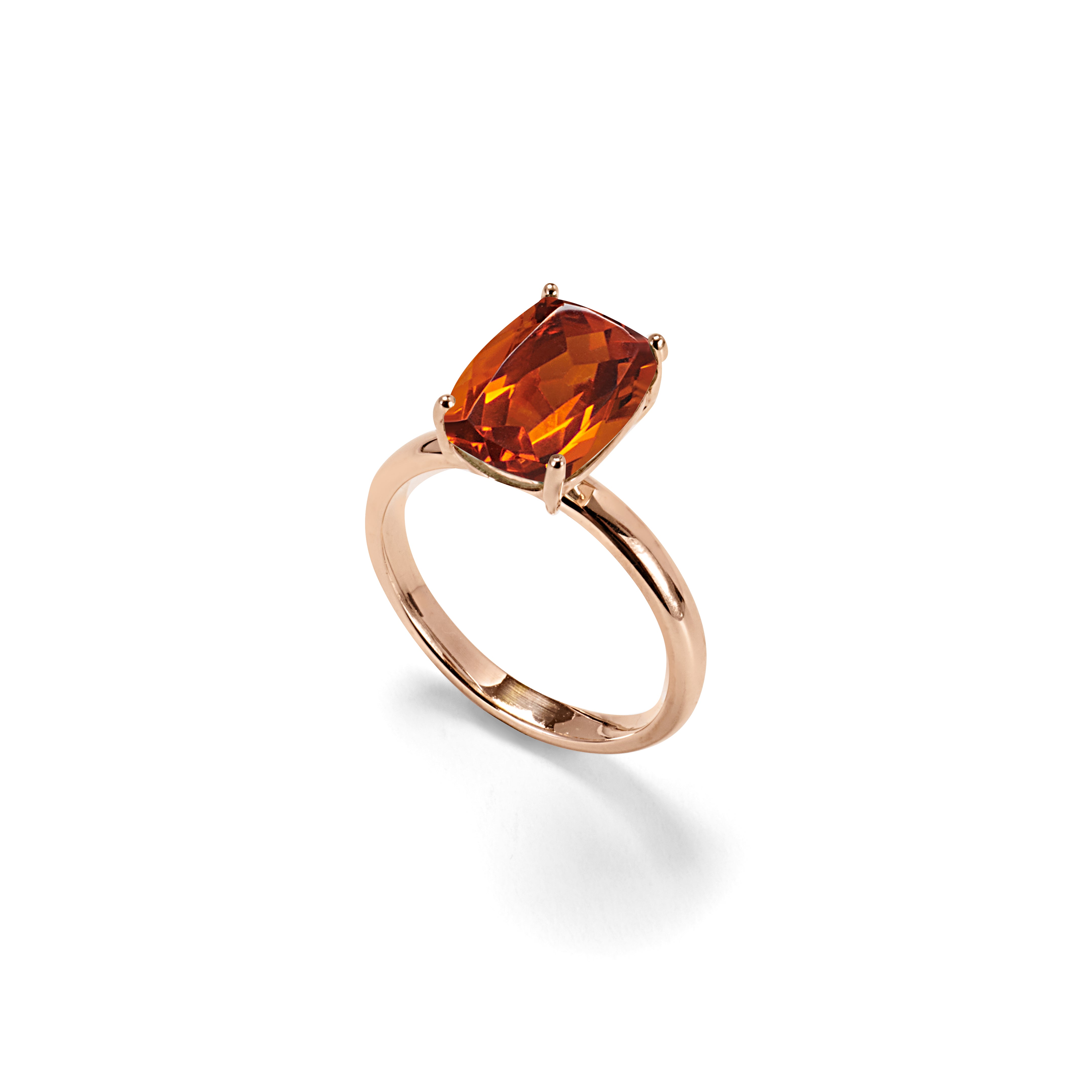 Ring ANNE Cognac Quarz