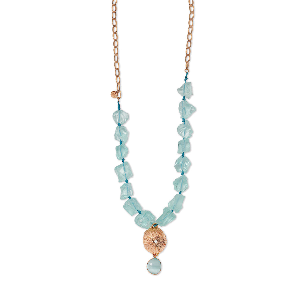 AZZURA Necklace roségold