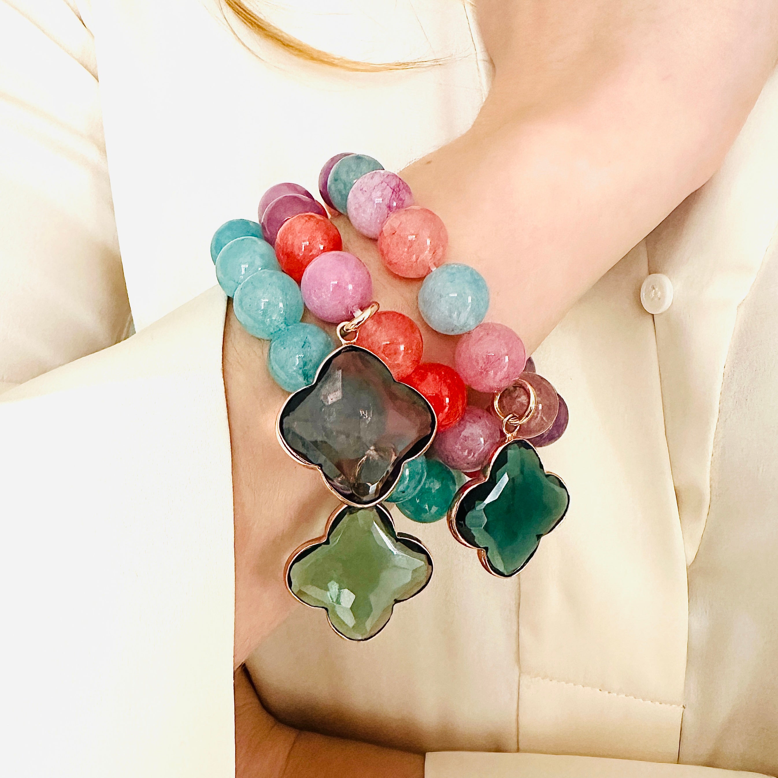 BONNIE Bracelet roségold, reef