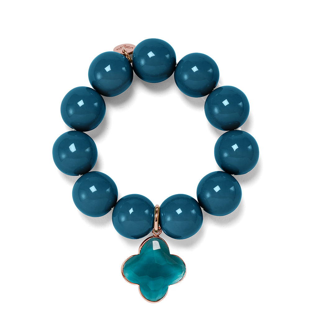 BUBBLES CHANCE roségold, deep sea