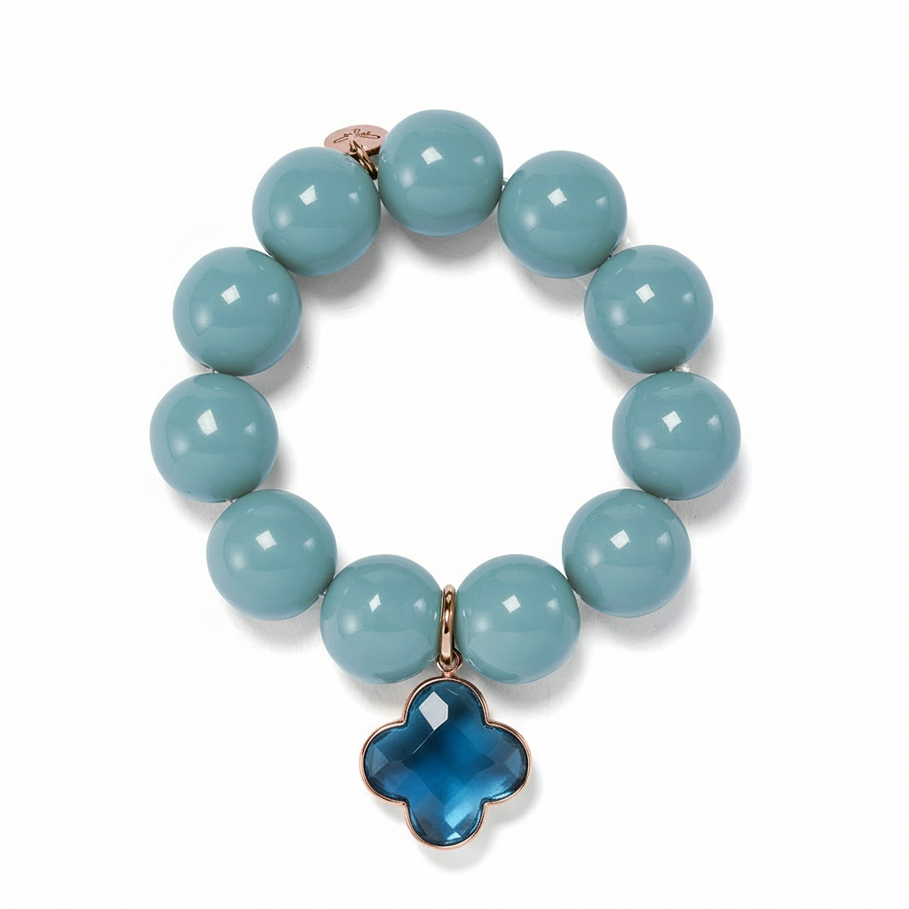 BUBBLES CHANCE roségold, blue