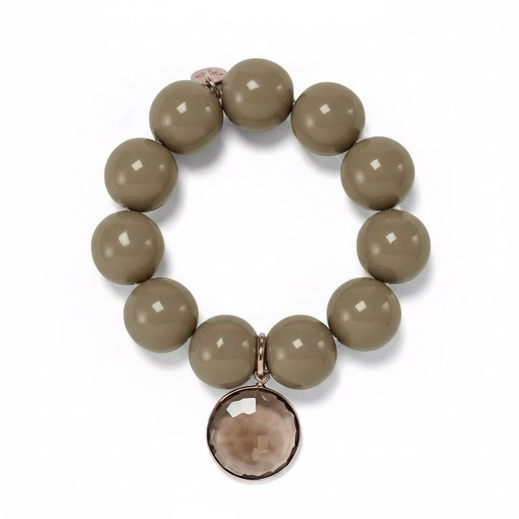 BUBBLES roségold, dunkeltaupe