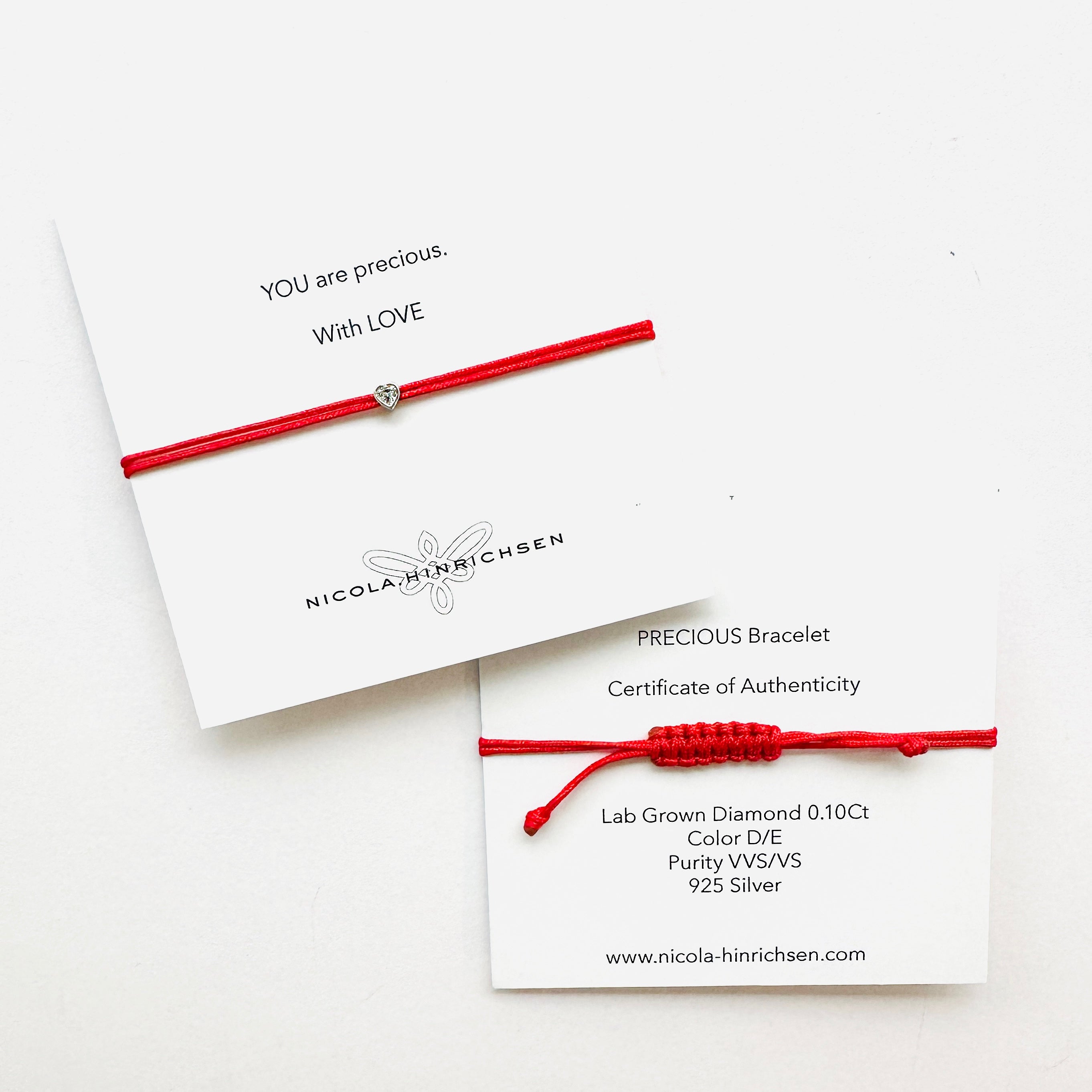 PRECIOUS Bracelet Lab Grown Diamond 0.10 Ct