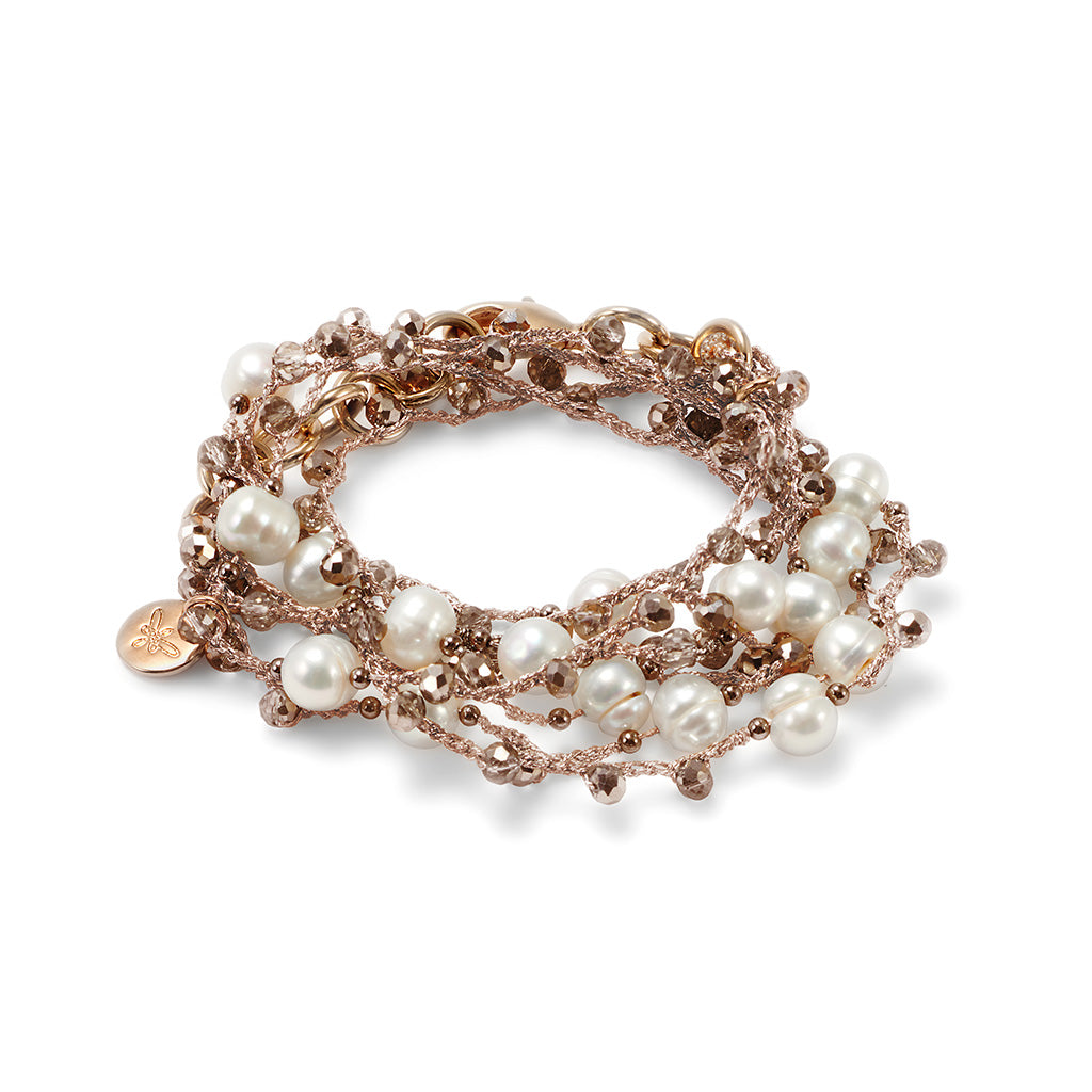 FLAKE Bracelet beige