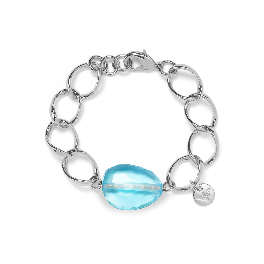 HENNA Bracelet, Aquamarin