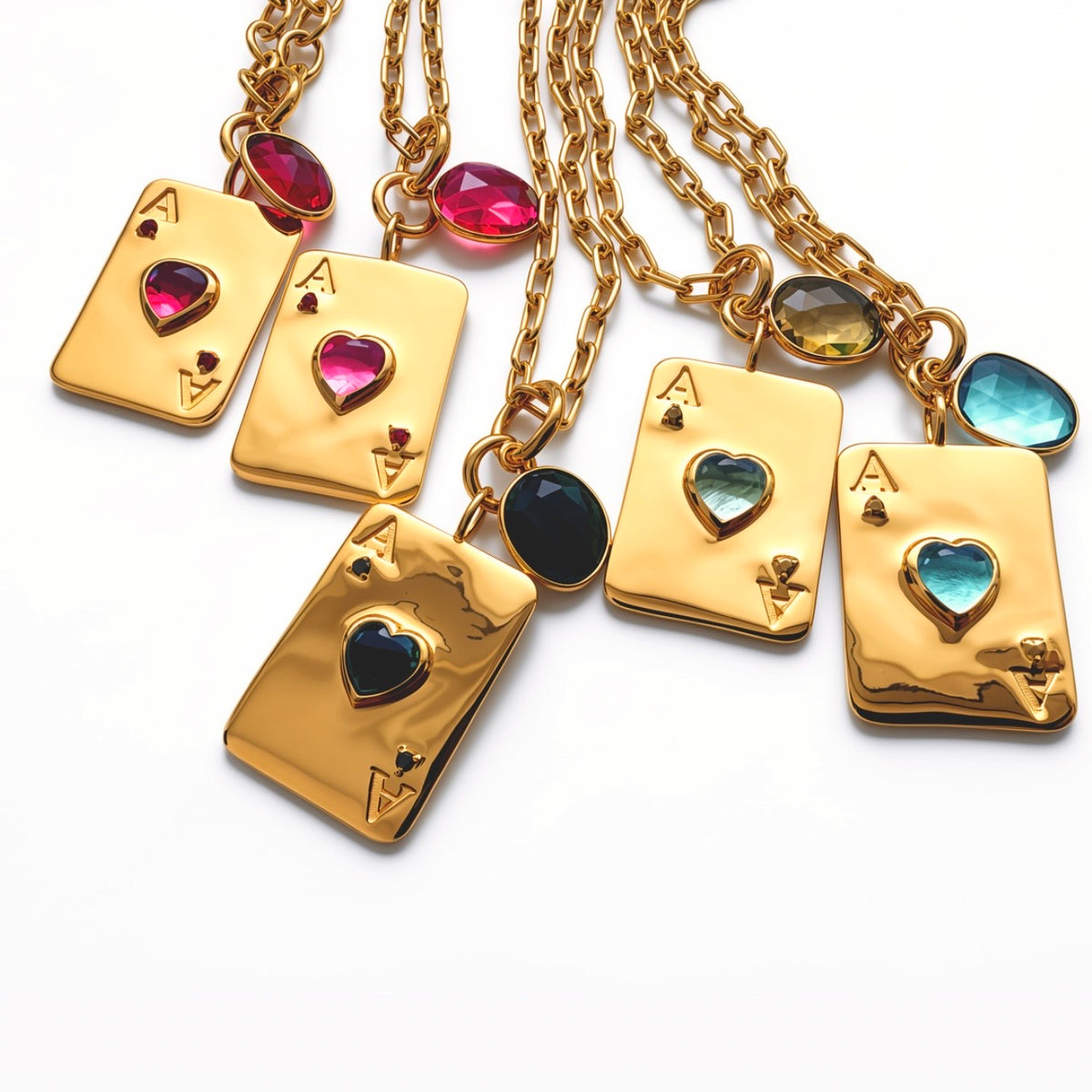 LOVE WINS Necklace roségold, schwarzer Onyx