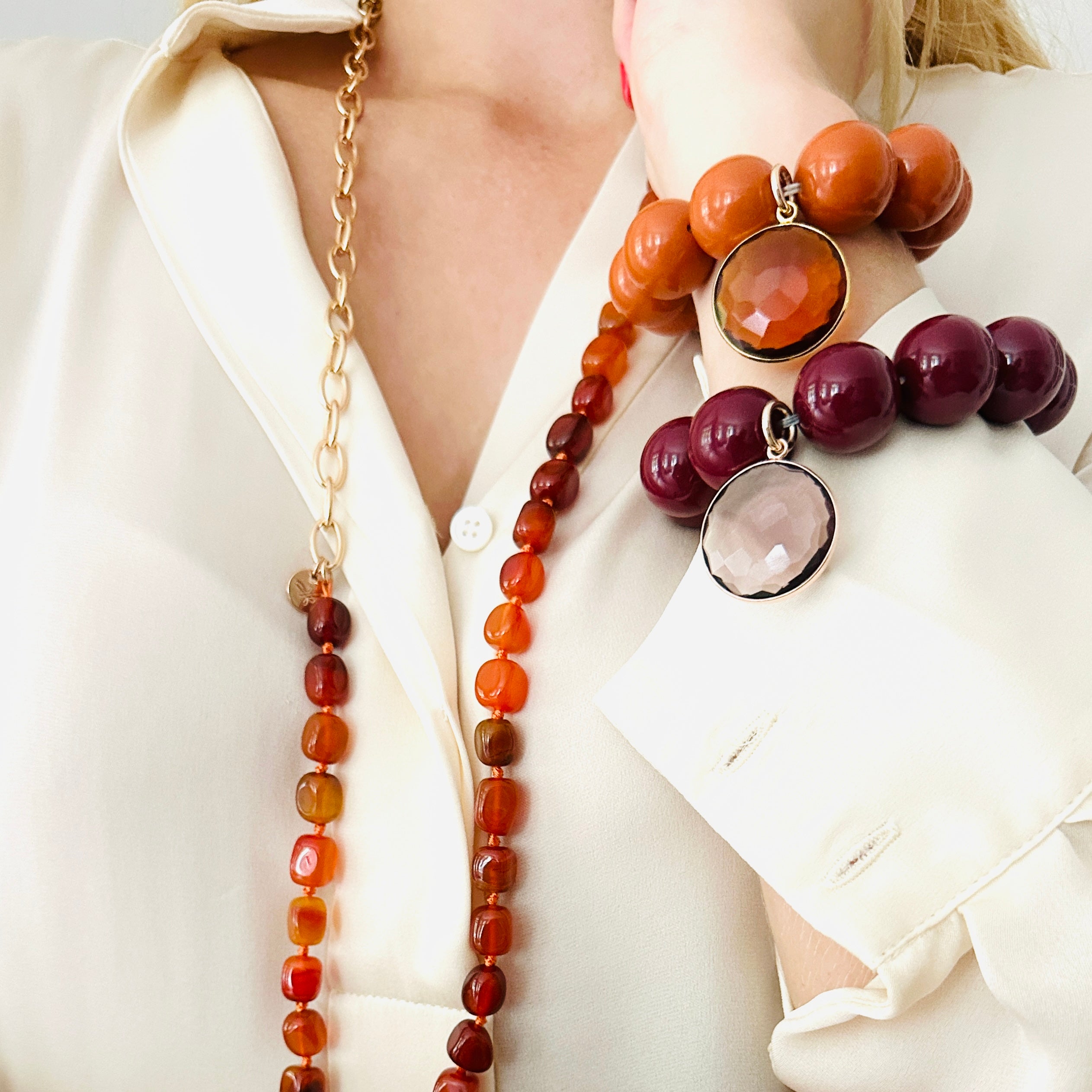 BUBBLES roségold, orange