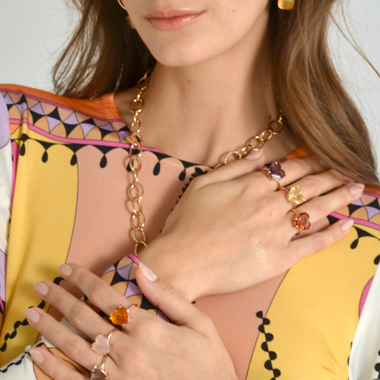 Ring LOVE ME Rauchquarz