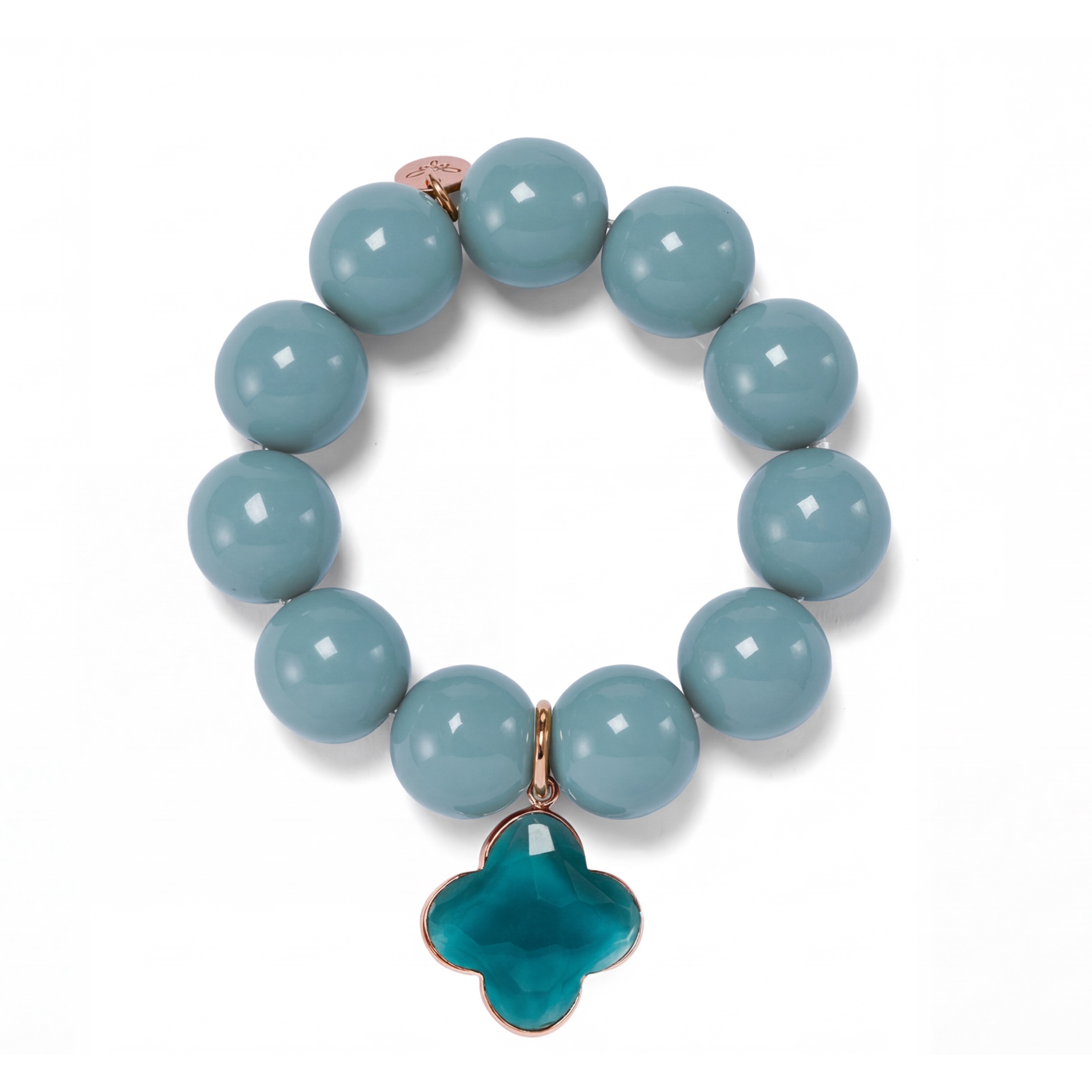 BUBBLES CHANCE roségold, blue