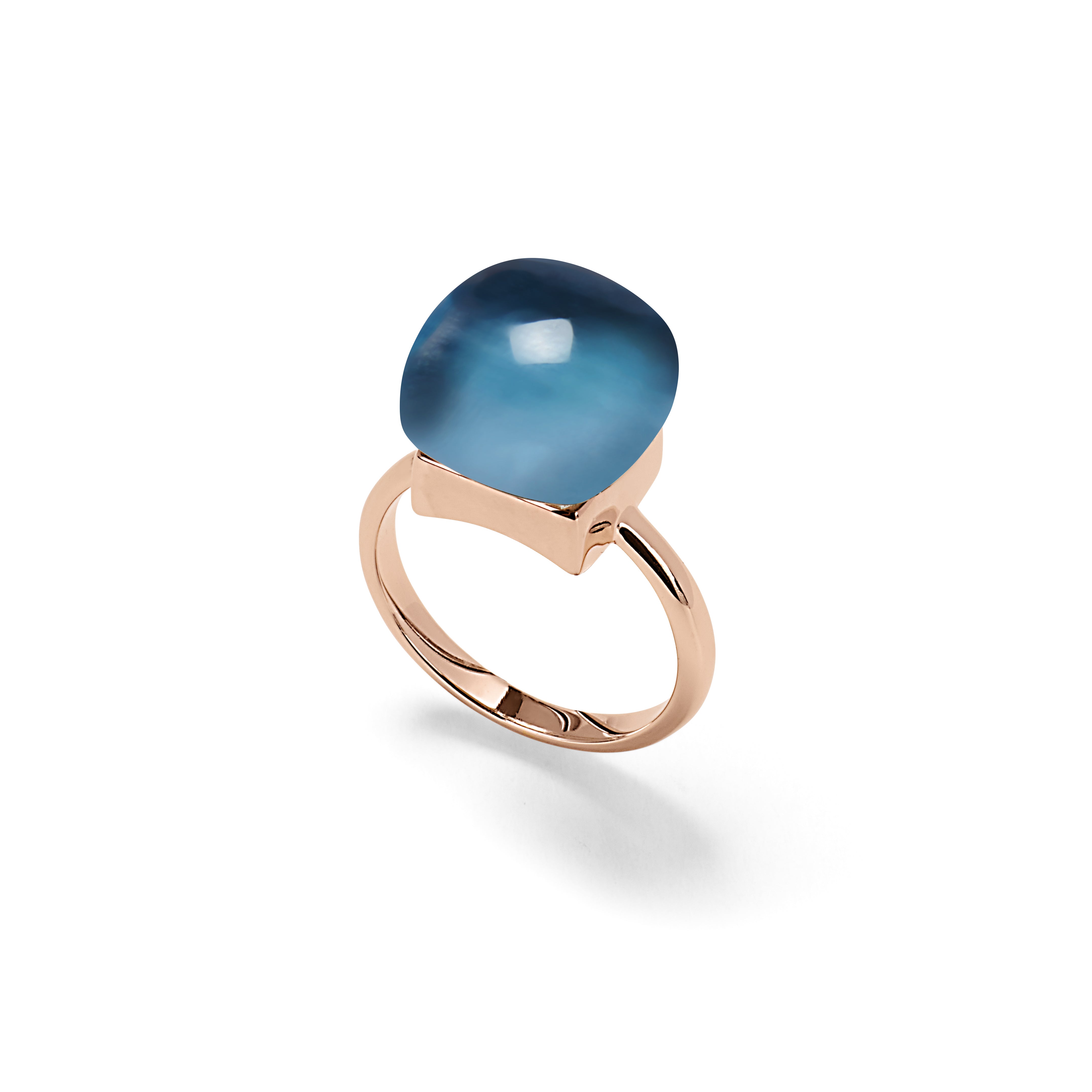 Ring LINYA Skyblue Quarz