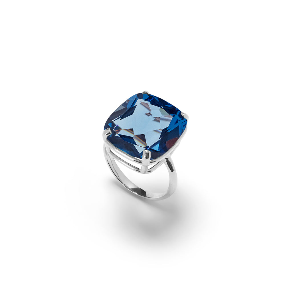 Ring LIVIA Skyblue Quarz