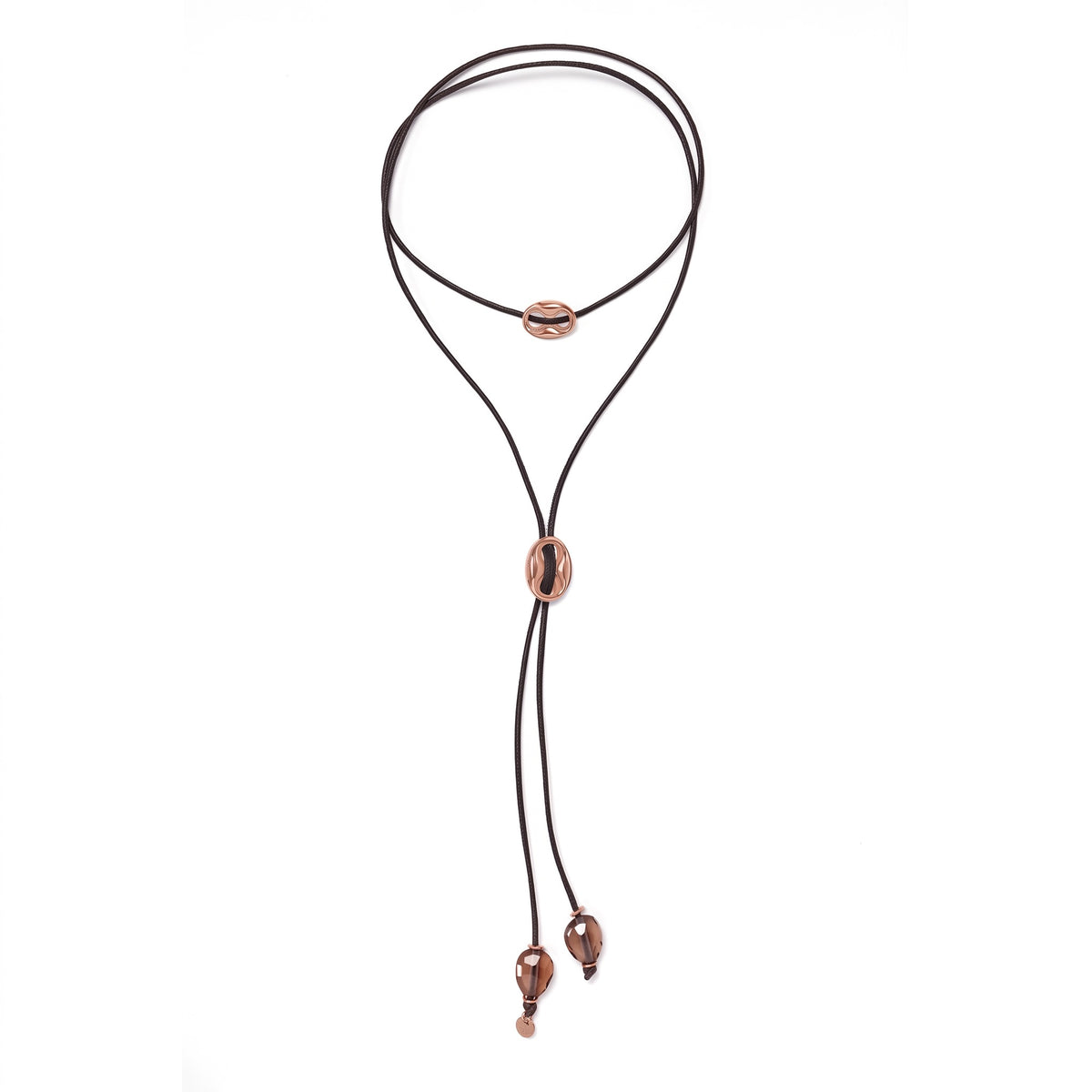 LORI Necklace roségold, black
