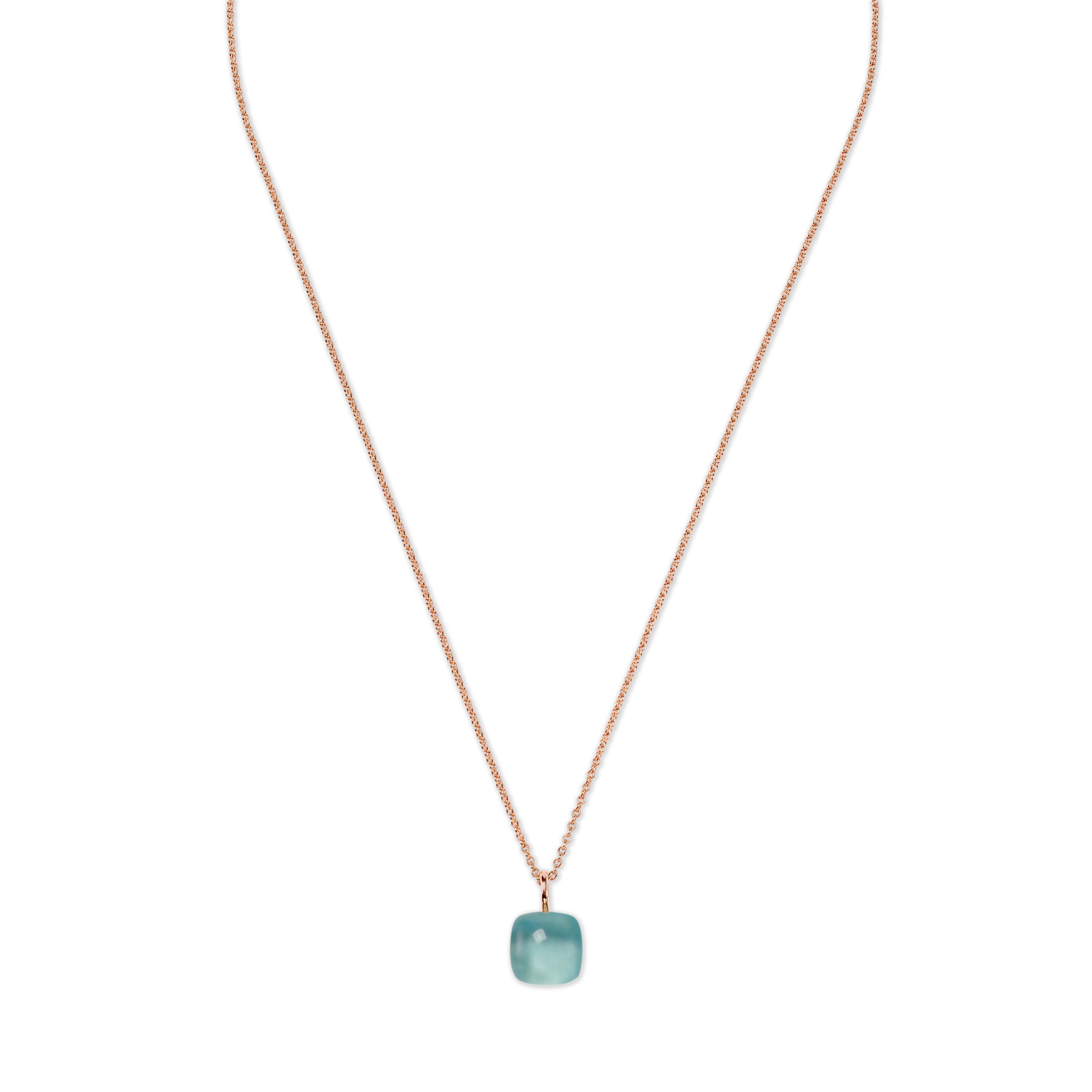 LOULAH Necklace Aquamarin Quarz