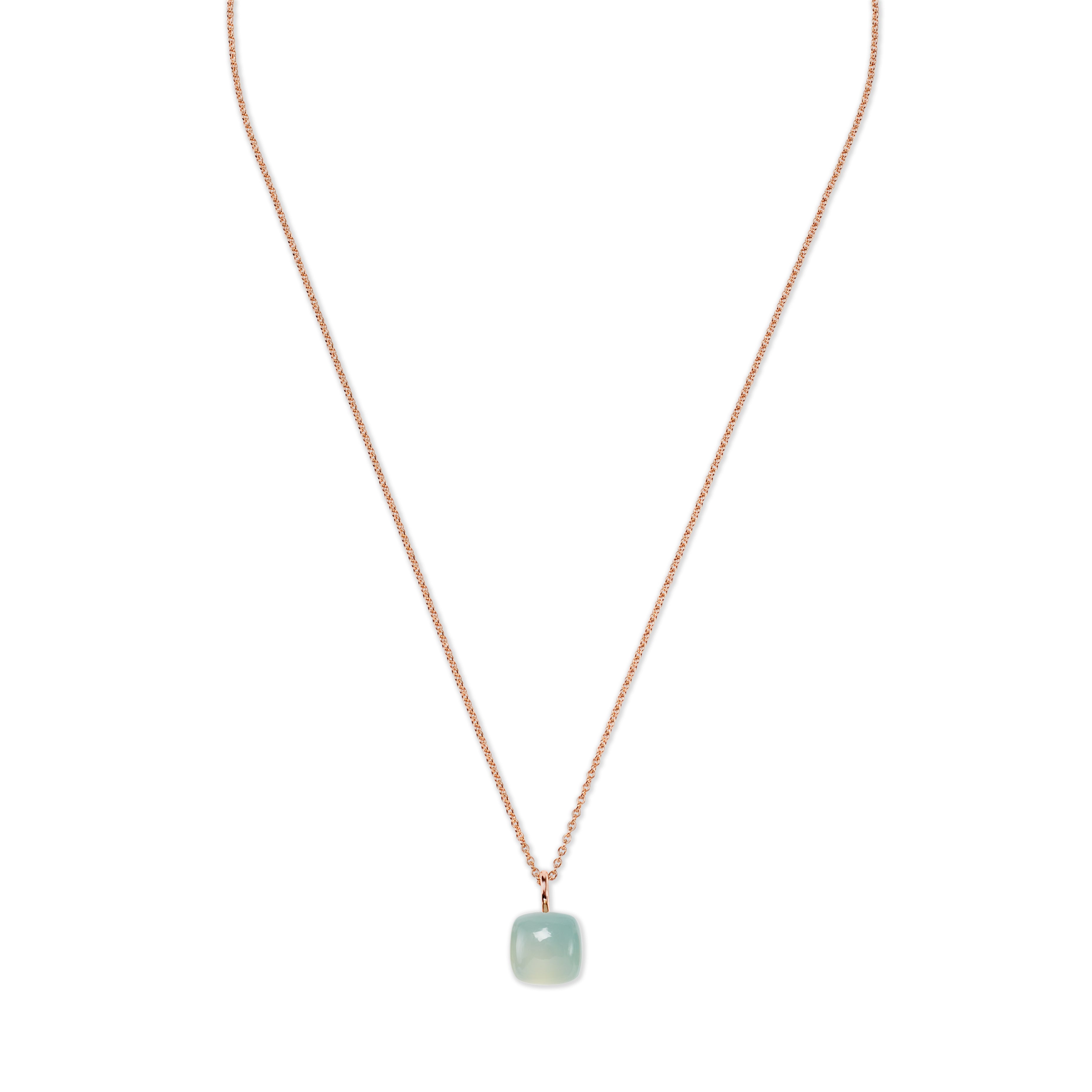 LOULAH Necklace Aqua Chalcedon