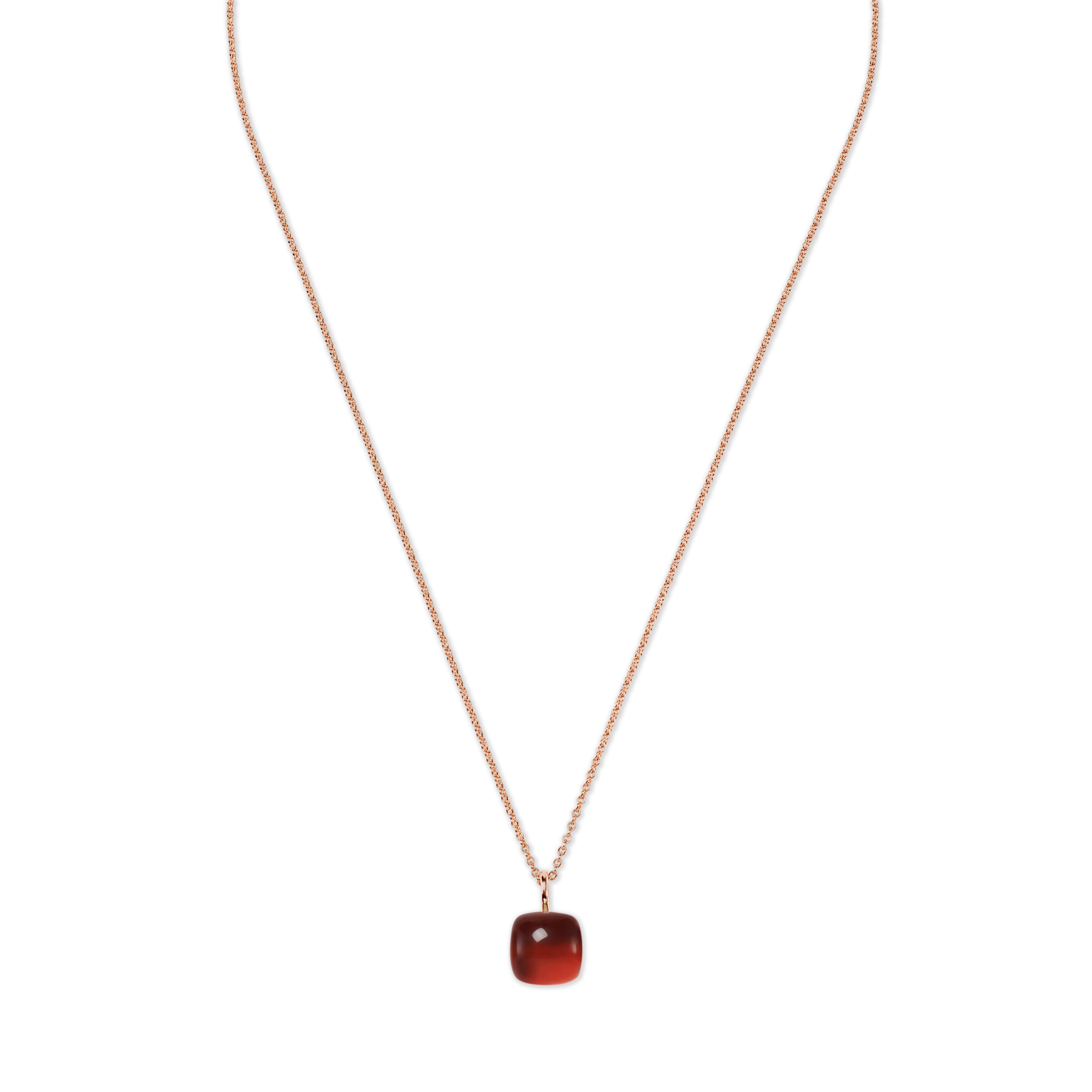 LOULAH Necklace Cognac Quarz