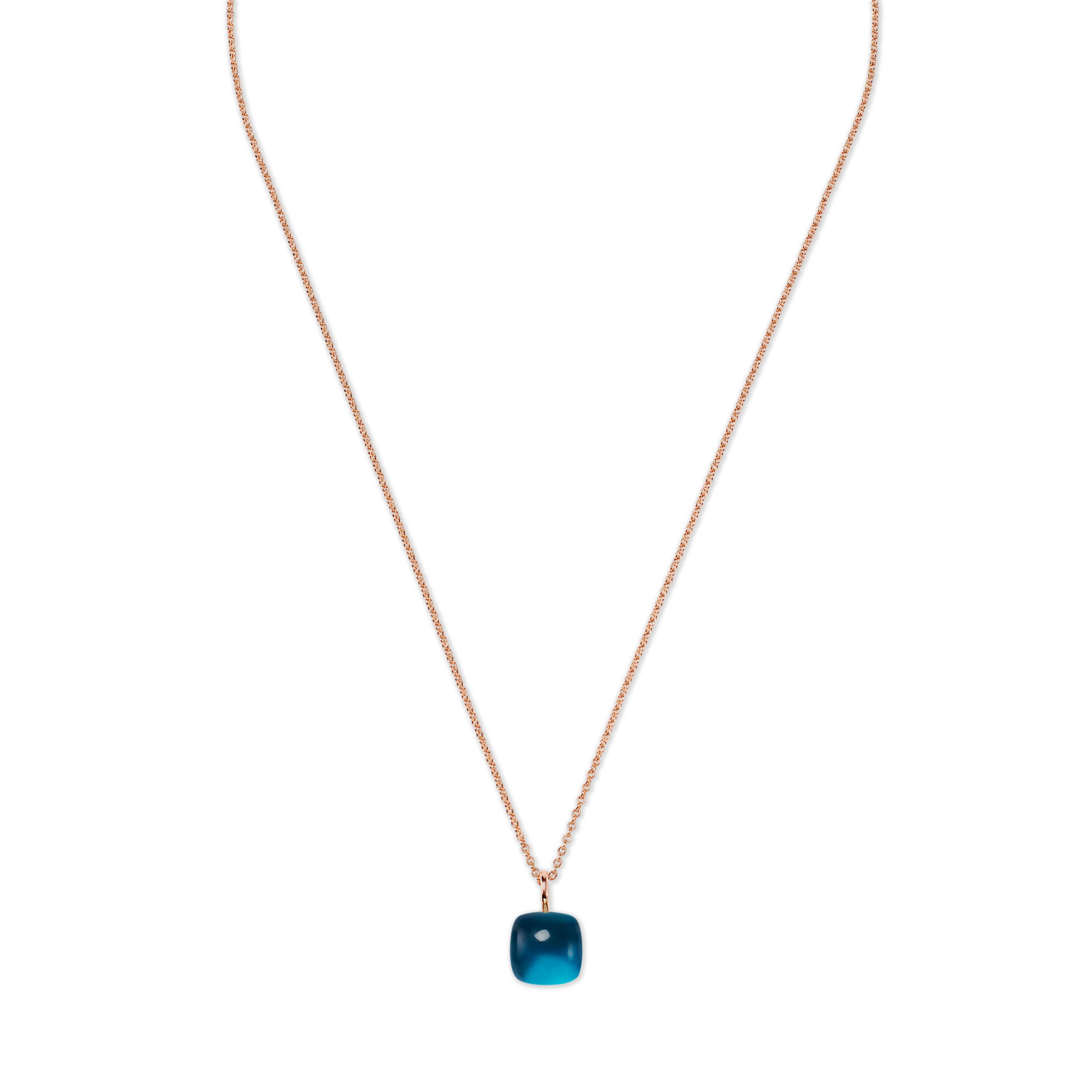 LOULAH Necklace Tealblue Quarz