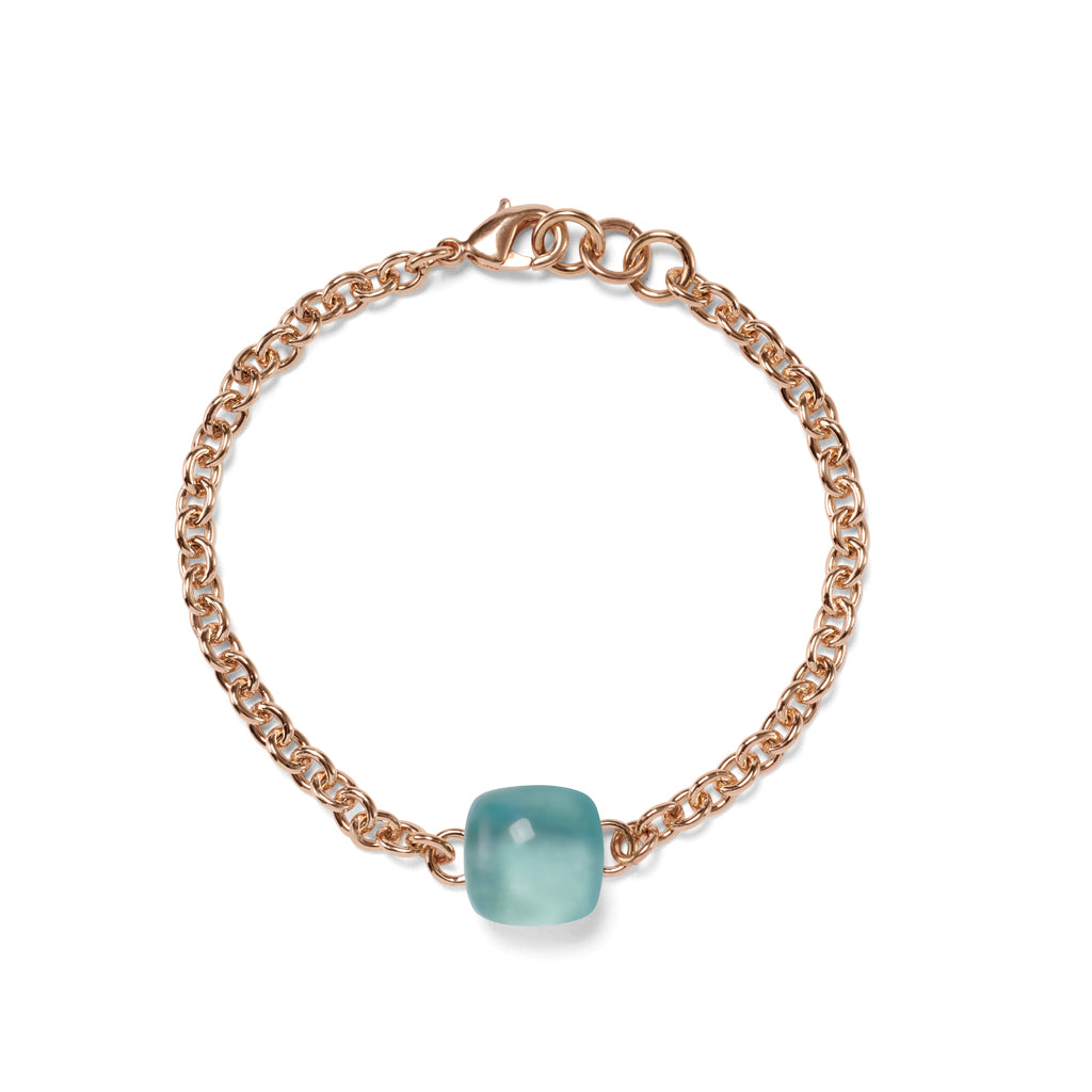 LILLY Bracelet, Aquamarin Quarz