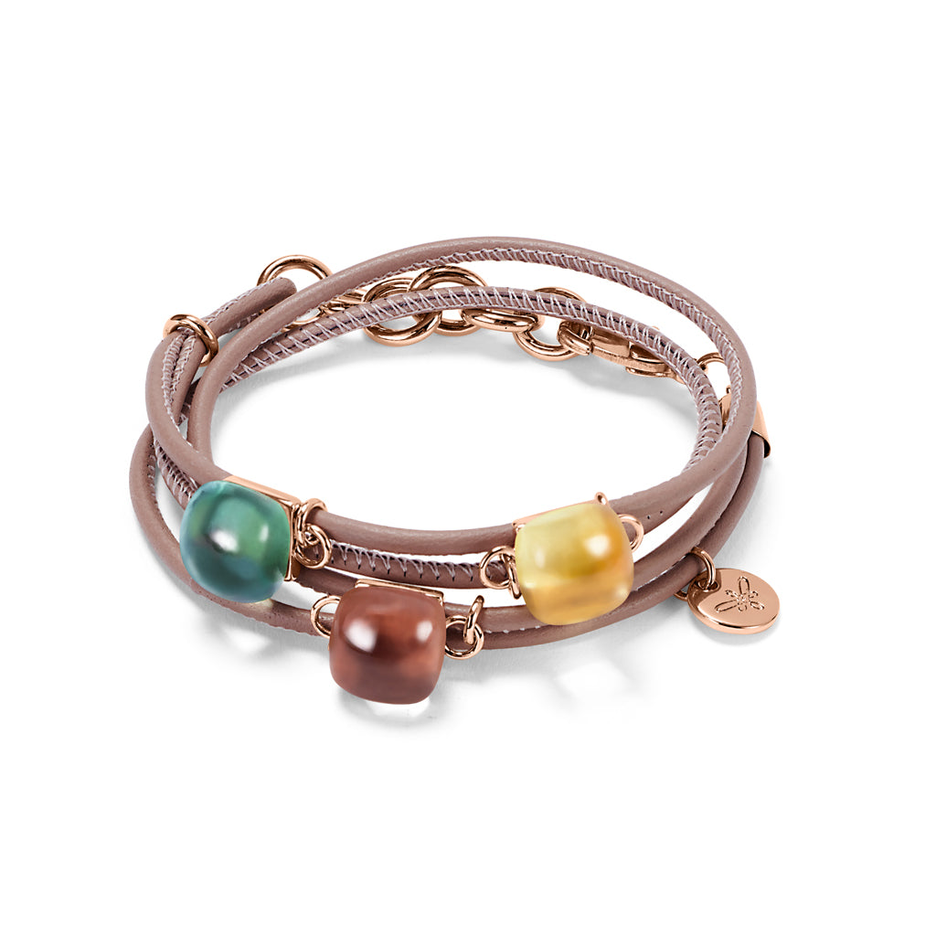 Kopie von LIZ Bracelet roségold, rosewood