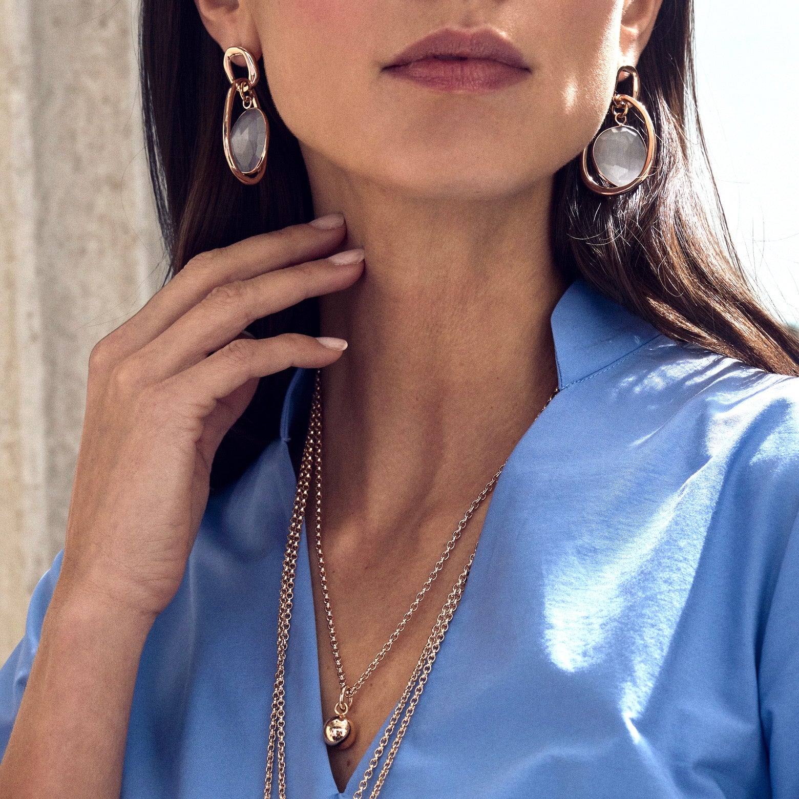 SASHA Necklace roségold