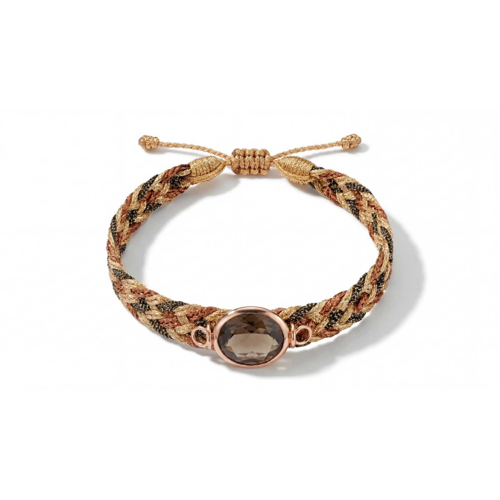 SAVA Rauchquarz, roségold