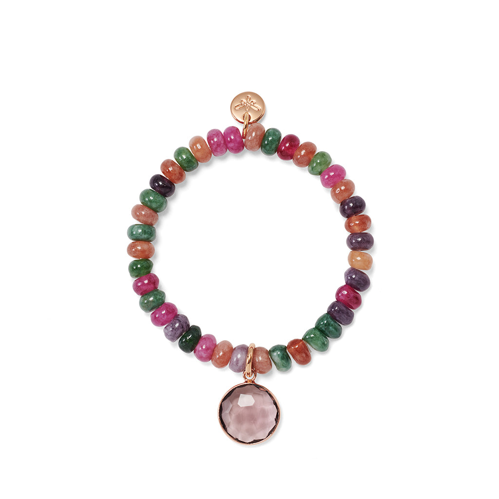 MILOU Bracelet roségold, wood