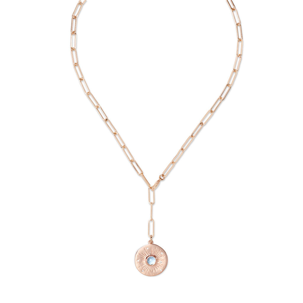 MARISOL Necklace Skyblue Quarz