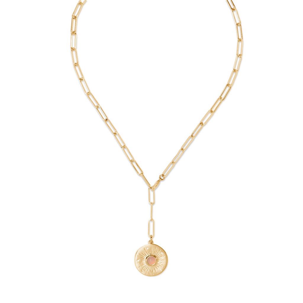 MARISOL Necklace Rosenquarz