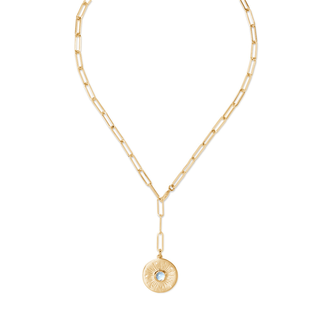 MARISOL Necklace Skyblue Quarz