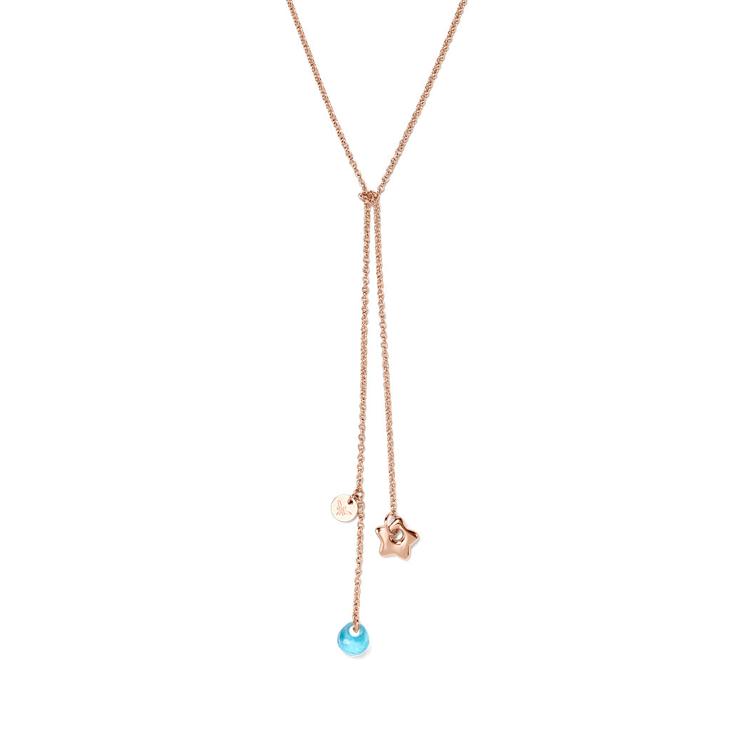 CHIARA Necklace Aquamarin