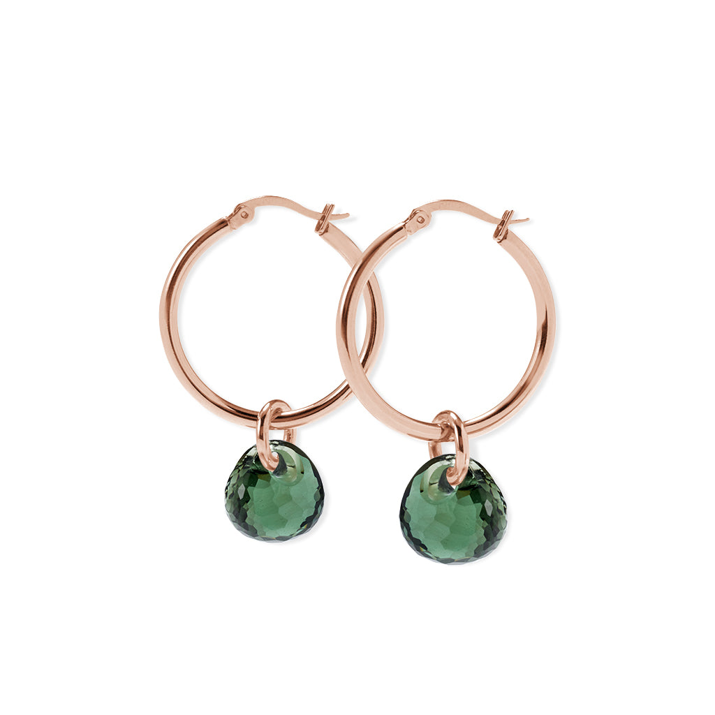 CHLOÉ Earrings, Salbeiquarz