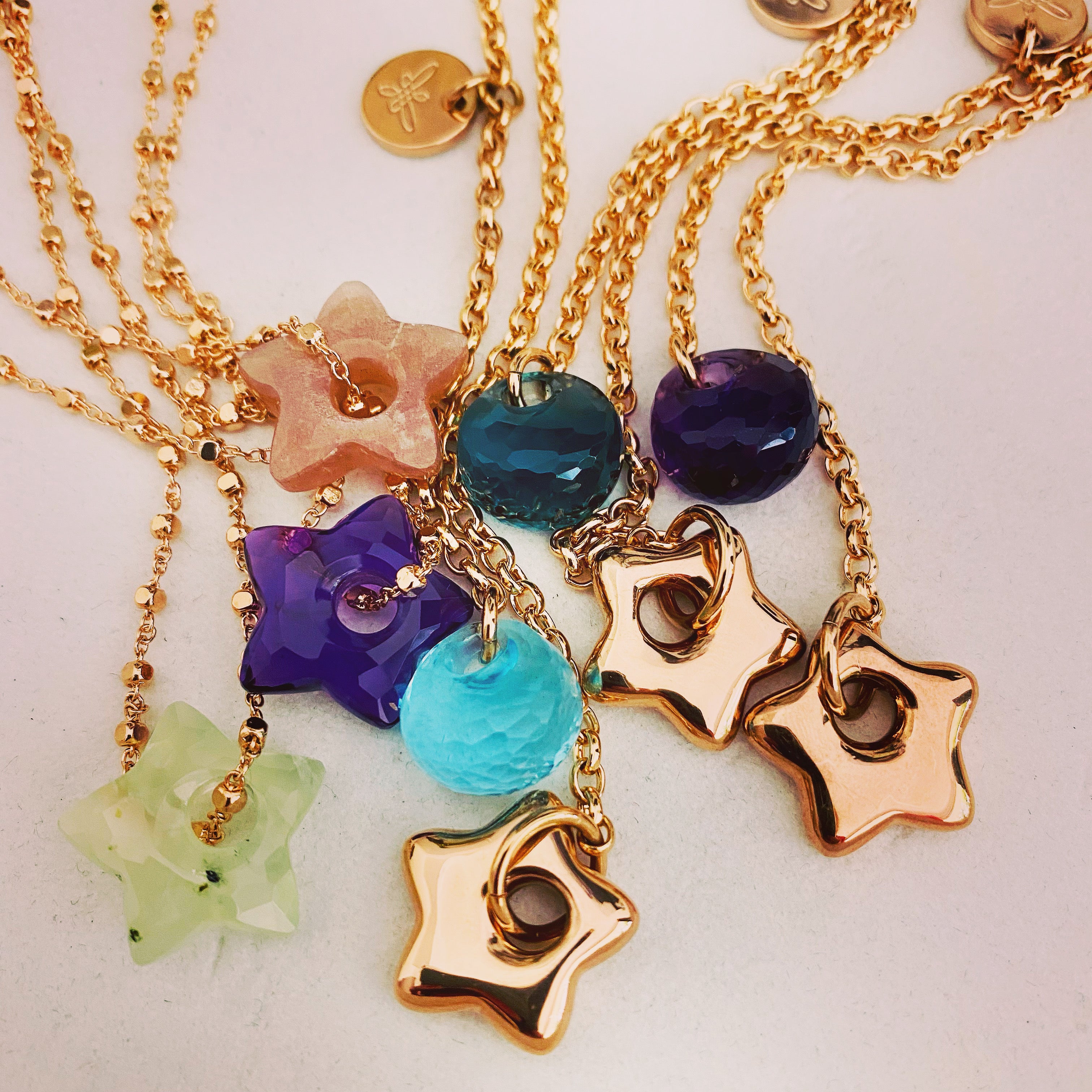 CHIARA Necklace Iolite Quarz