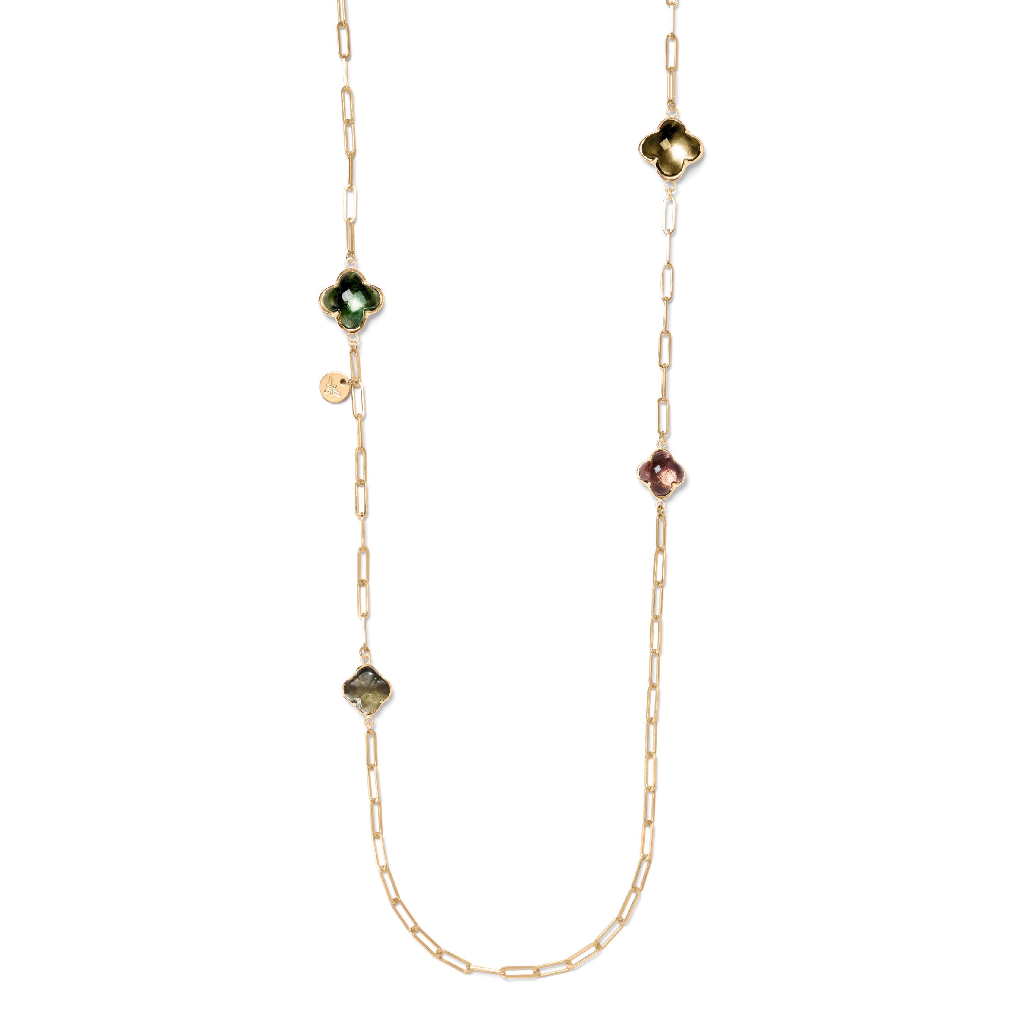 ESTELLE CLEIA Necklace gold, leaf