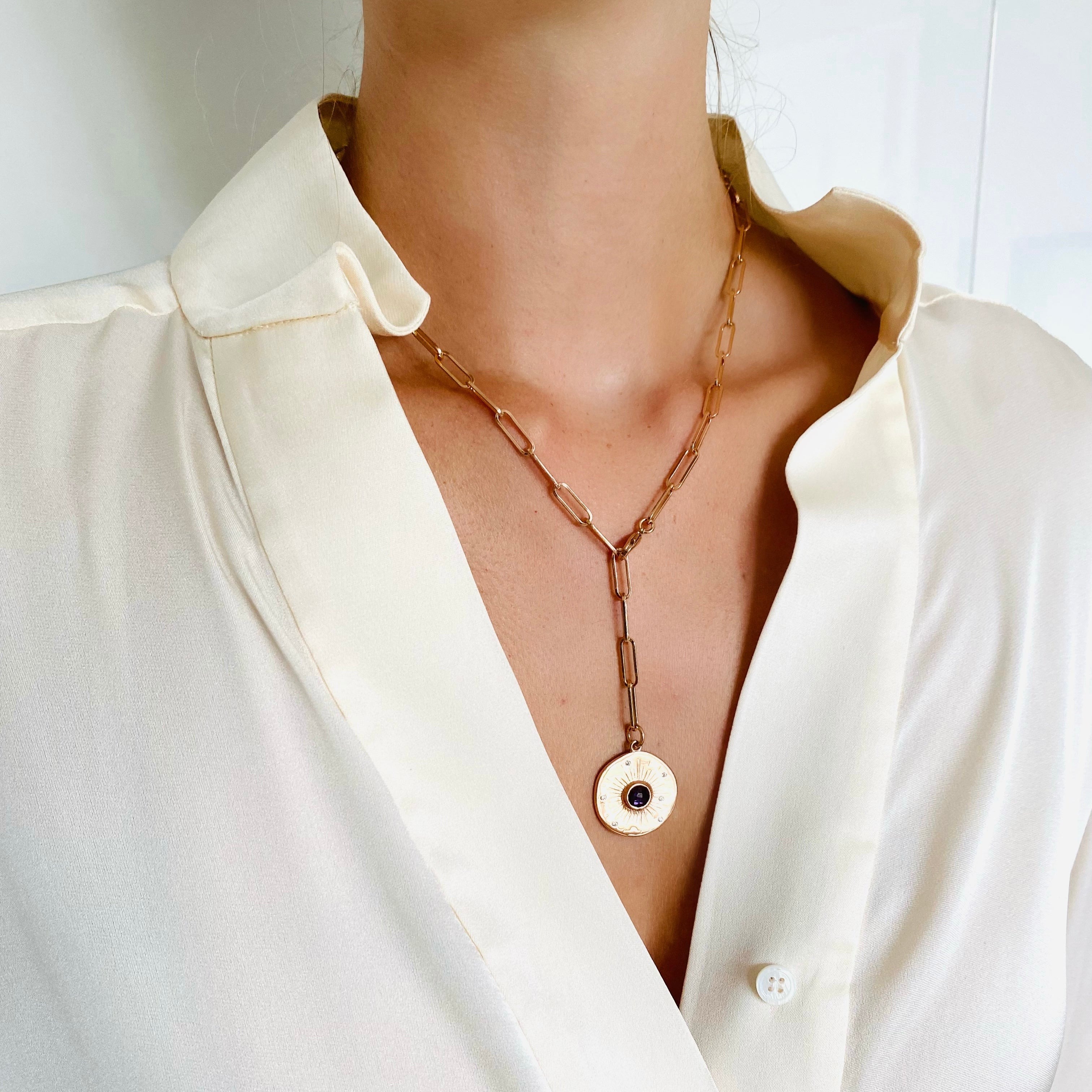 MARISOL Necklace Amethyst