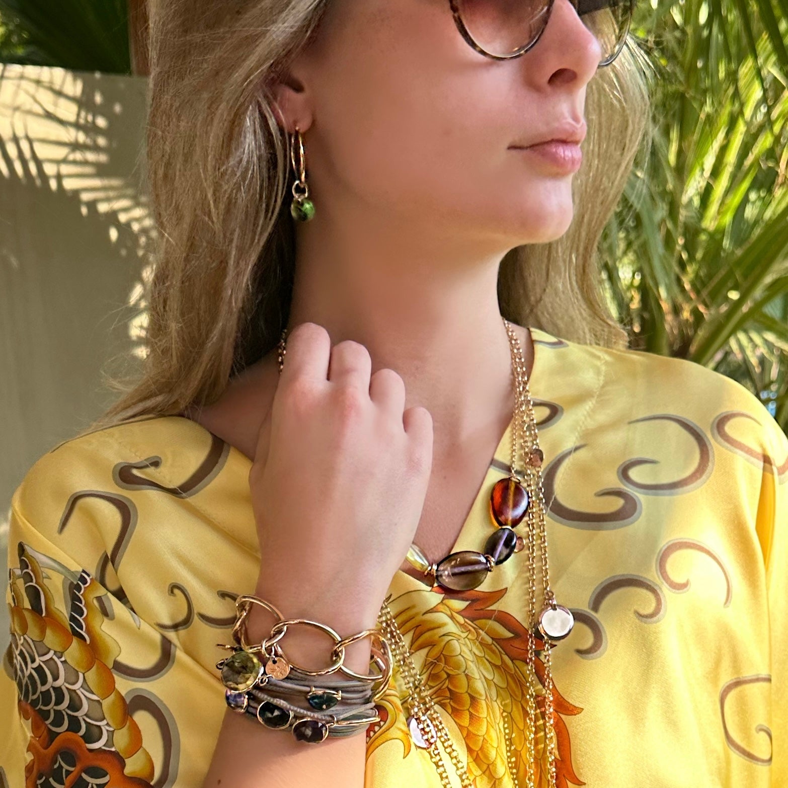 PERLA Necklace flower