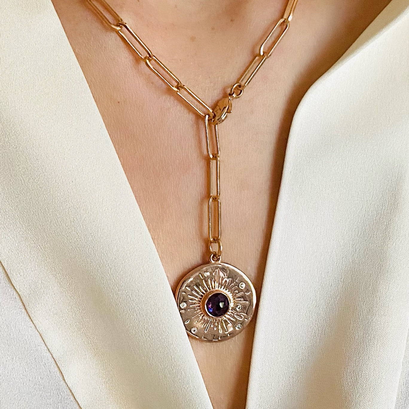 MARISOL Necklace Amethyst