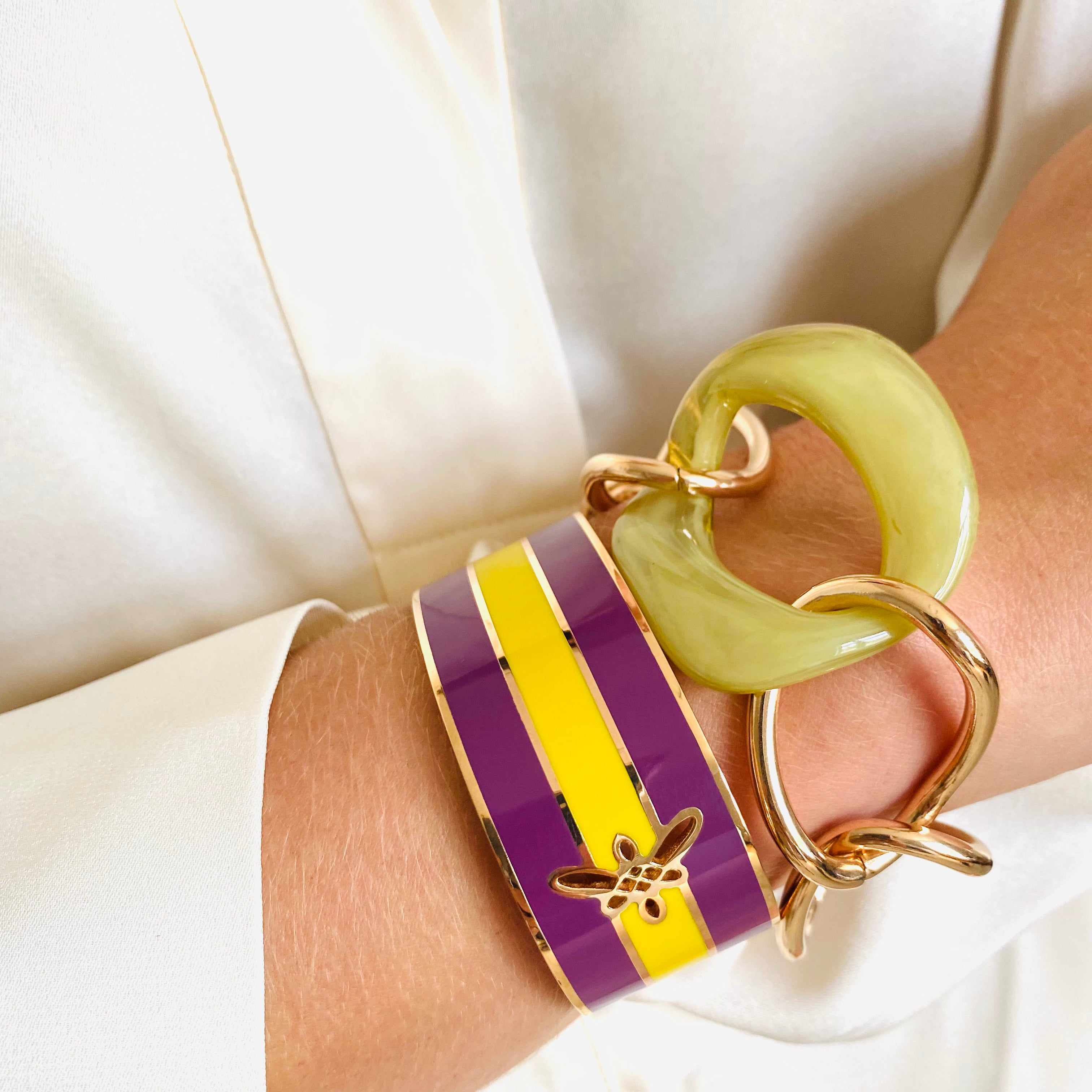 JOY Bangle roségold, wine
