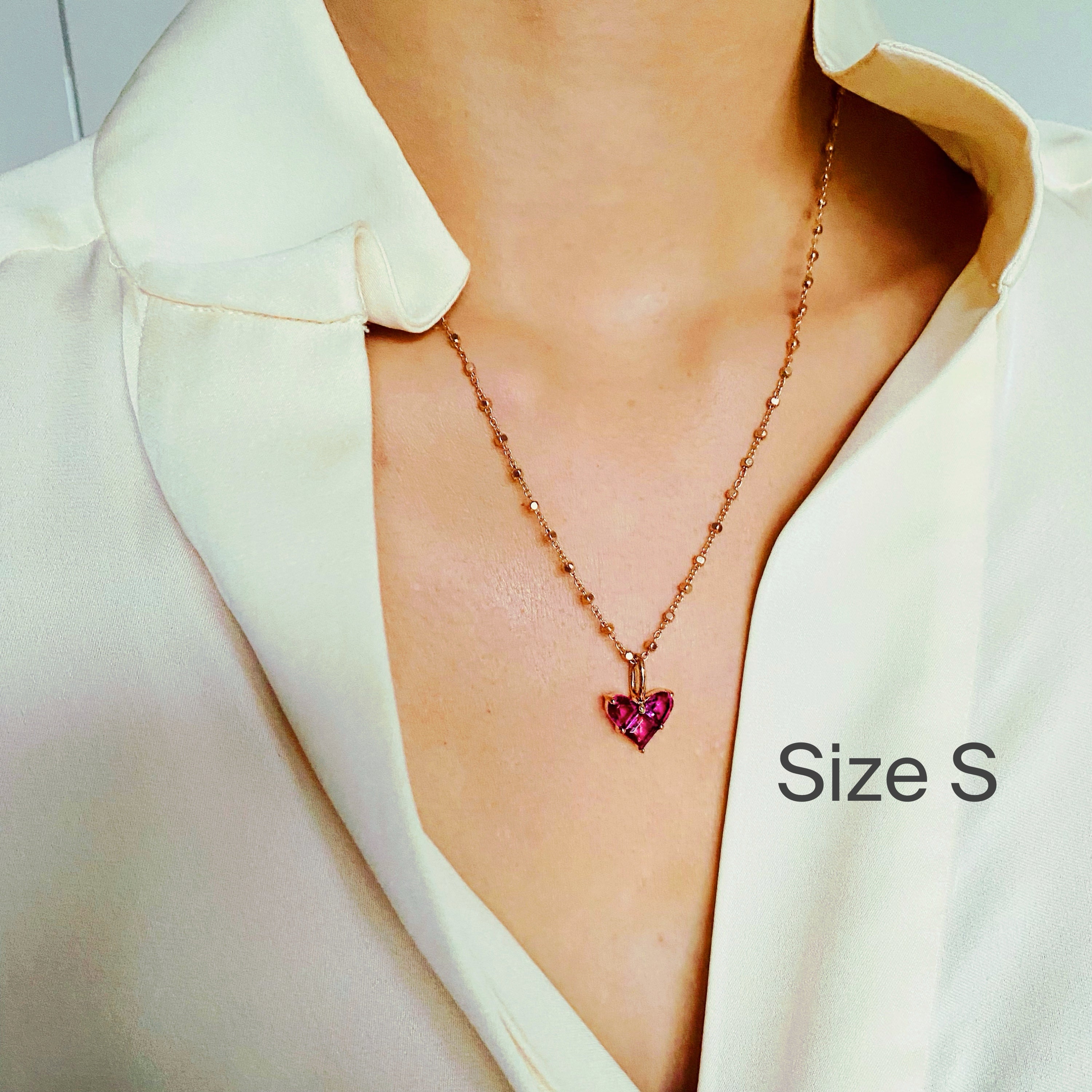 L♡VE Necklaces Pink Quarz