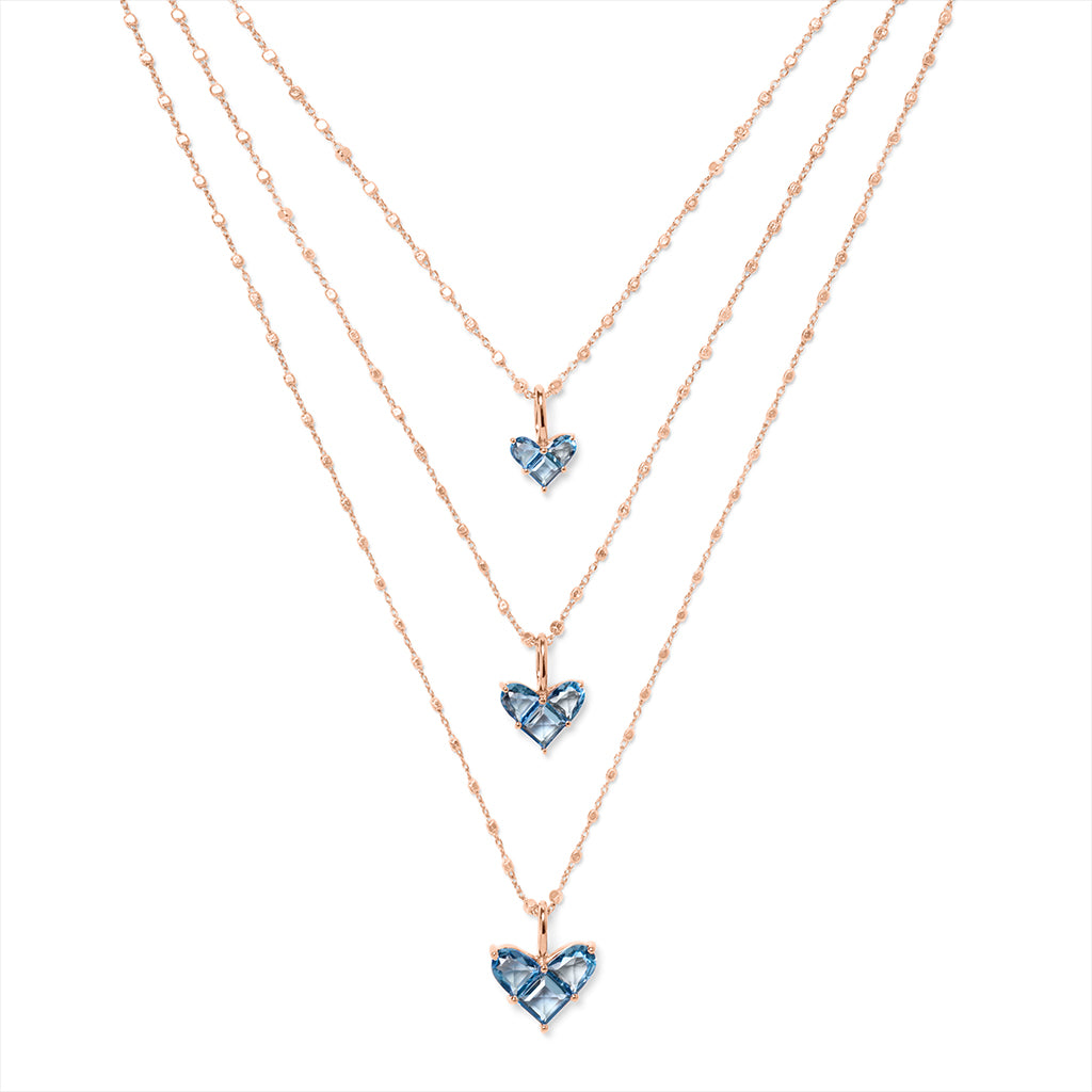 L♡VE Necklaces Blue Quarz
