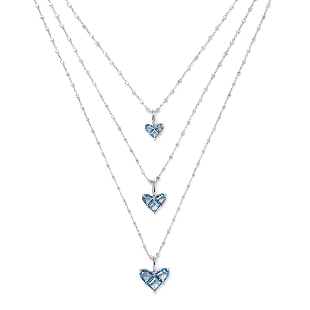 L♡VE Necklaces Blue Quarz
