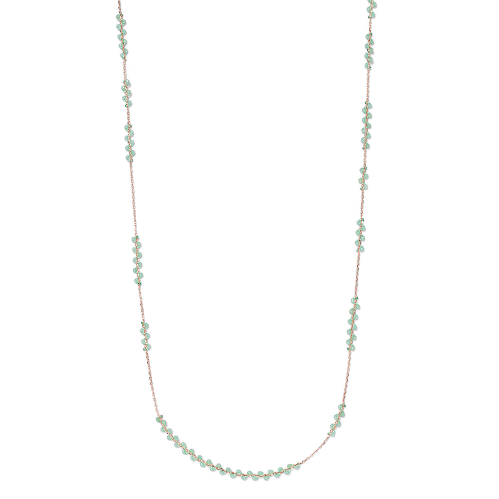 PIA Long Necklace Aventurin