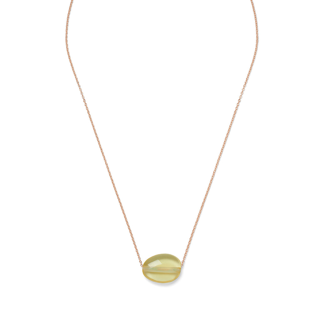 SAYA Necklace, Lemonquarz