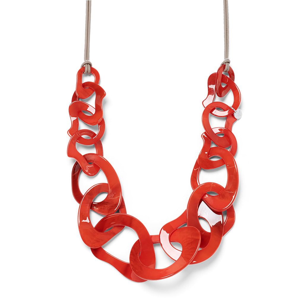 TATUM Necklace, coral