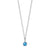 ANDRA long Necklace Skyblue Quarz