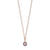 ANDRA long Necklace Plumquarz
