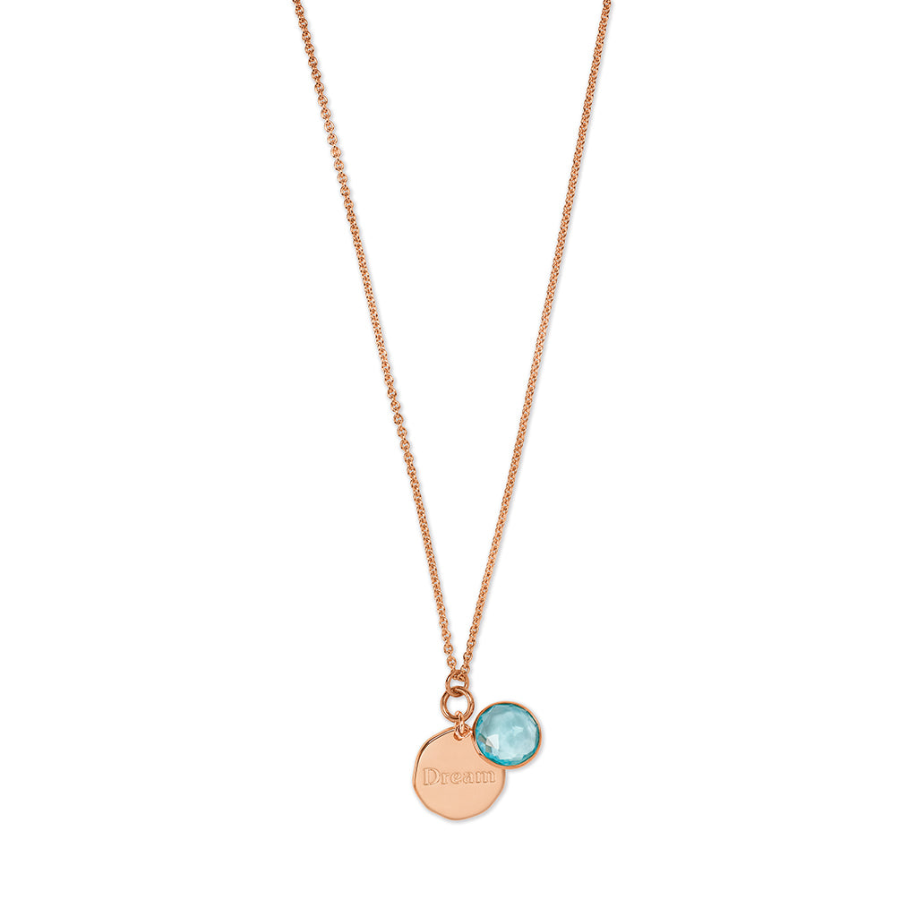 BELIEVE IN... 'DREAM' Necklace, roségold