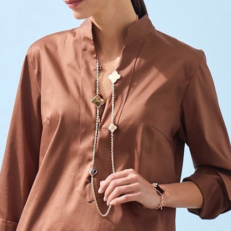 RIVA Necklace roségold, pure