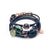 GALA Bracelet roségold, navy blue