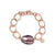HENNA Bracelet, Plum Quarz