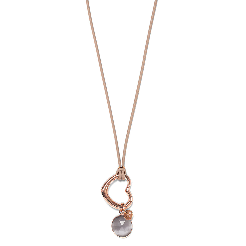 EVE LEATHER Necklace creme