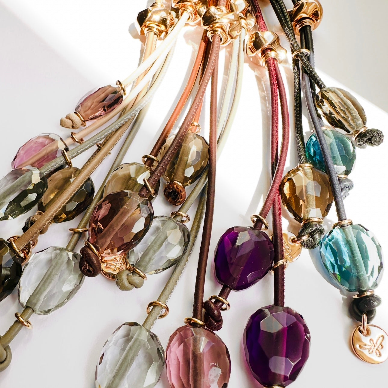 LASSO Necklace powder, roségold